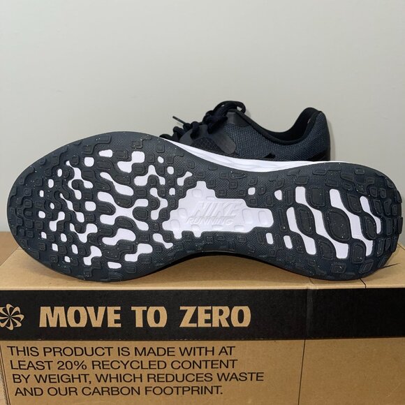 WOMEN’S NIKE REVOLUTION 6 NN (DC3729 003) RUNNING SHOES BLACK/WHITE SIZE 11 - Picture 5 of 7